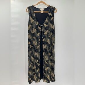 Fashque Studio made in USA leopard dress vintage Y2K bohemian fairy whimsical